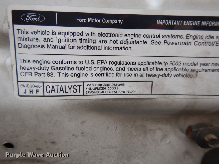 image for item DF6021 2002 Ford F250 Super Duty  pickup truck