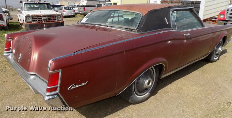 image for item DG2570 1970 Lincoln Continental Mark III