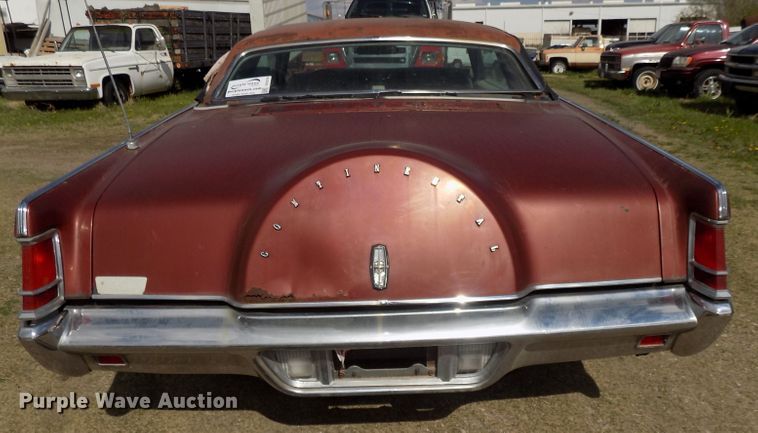 image for item DG2570 1970 Lincoln Continental Mark III