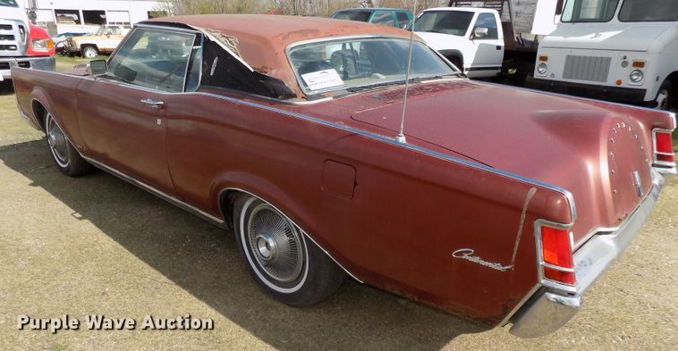 image for item DG2570 1970 Lincoln Continental Mark III