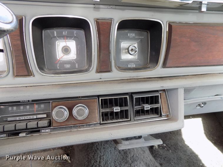 image for item DG2570 1970 Lincoln Continental Mark III