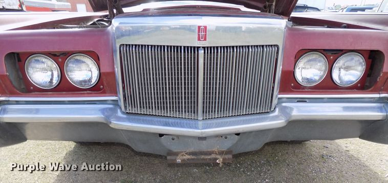 image for item DG2570 1970 Lincoln Continental Mark III