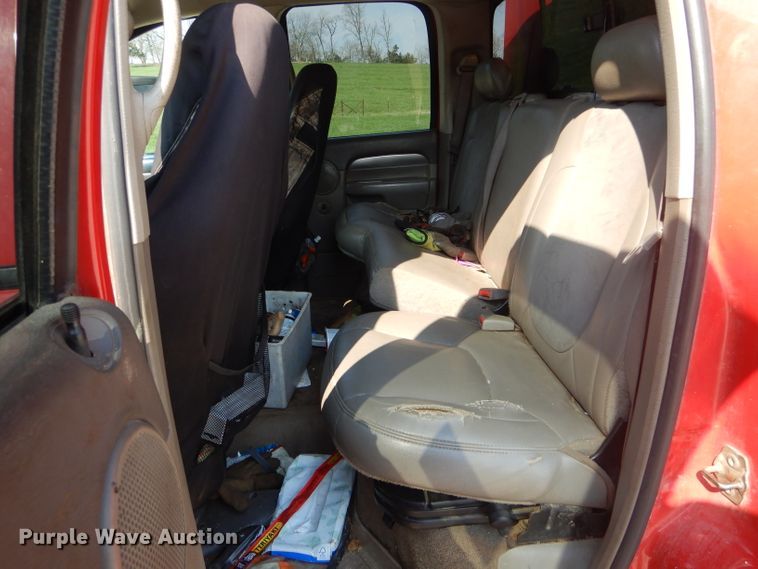 image for item DG5600 2004 Dodge Ram 3500  Quad Cab pickup truck