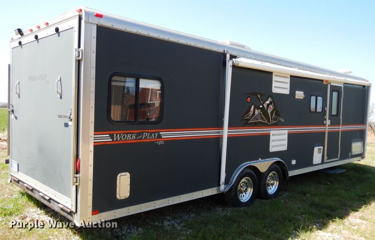 image for item DG6363 2006 Forest River enclosed cargo trailer