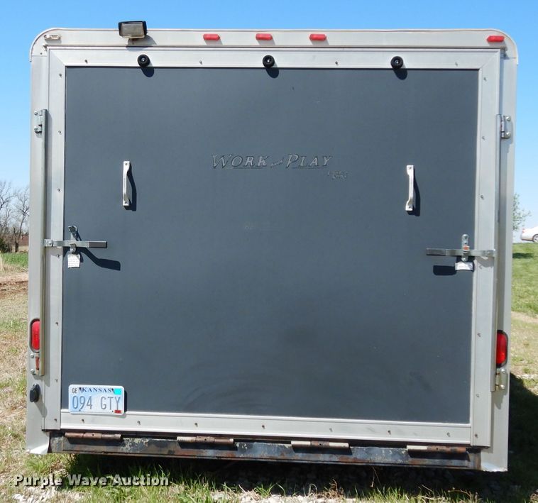 image for item DG6363 2006 Forest River enclosed cargo trailer