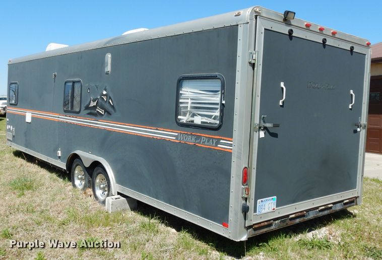 image for item DG6363 2006 Forest River enclosed cargo trailer