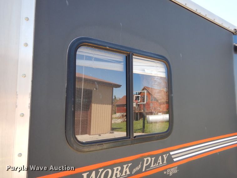 image for item DG6363 2006 Forest River enclosed cargo trailer