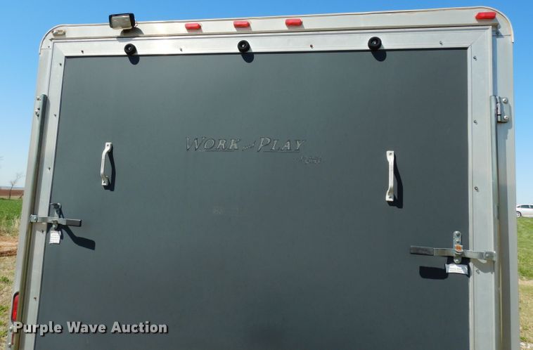 image for item DG6363 2006 Forest River enclosed cargo trailer