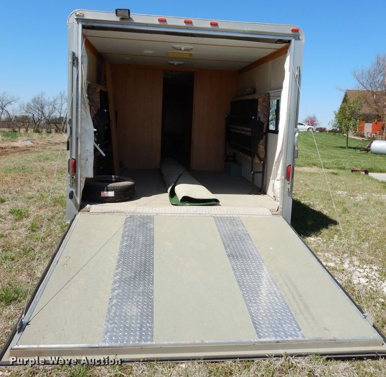 image for item DG6363 2006 Forest River enclosed cargo trailer
