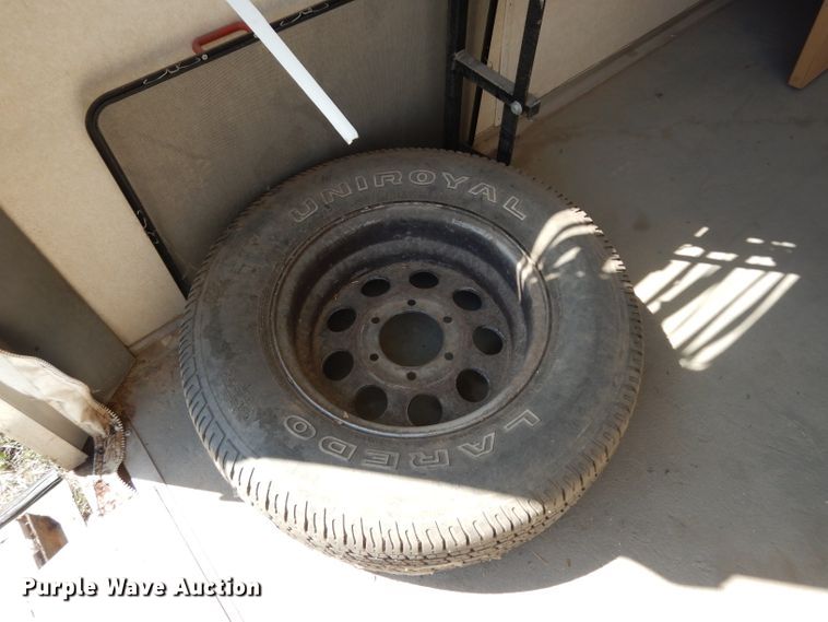 image for item DG6363 2006 Forest River enclosed cargo trailer