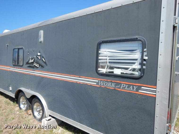 image for item DG6363 2006 Forest River enclosed cargo trailer