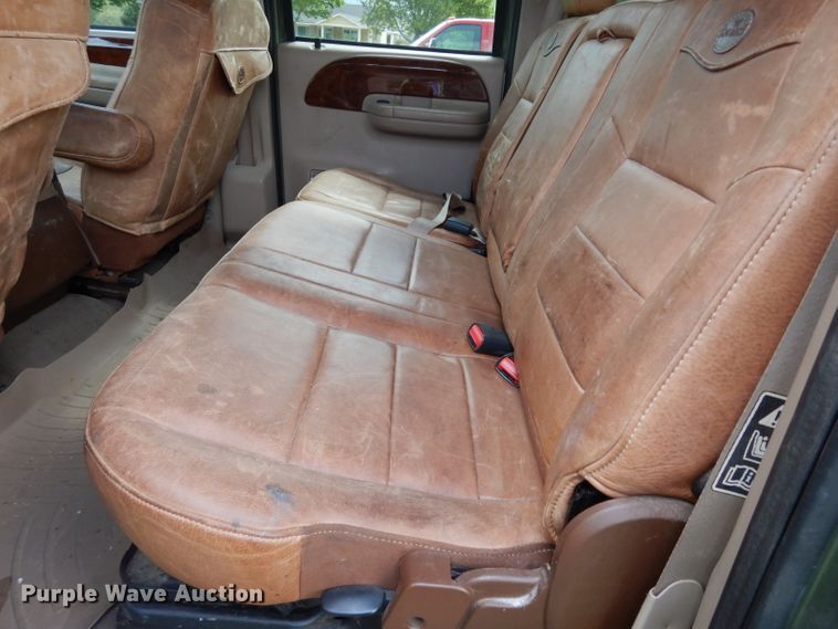 image for item DG6477 2004 Ford F350 Super Duty King Ranch Lariat  Crew Cab utility bed pickup truck