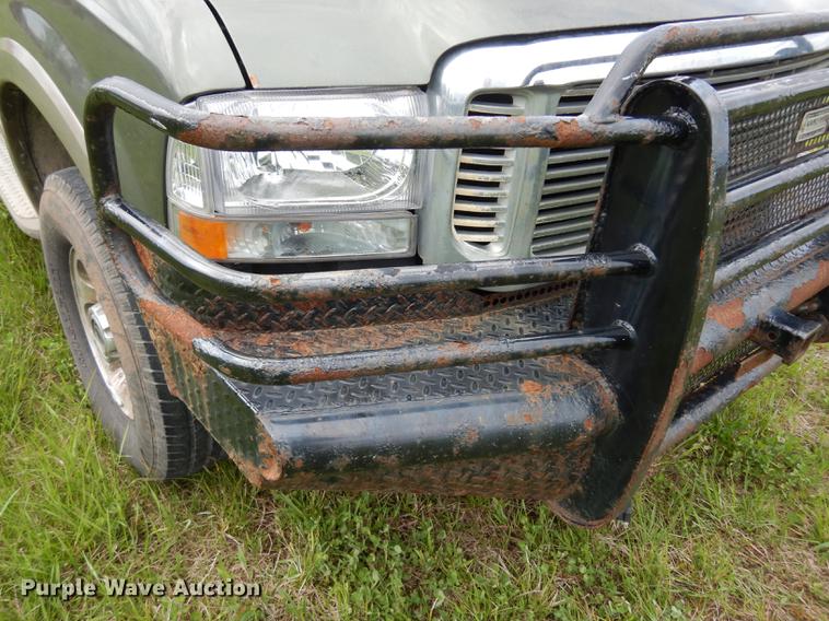 image for item DG6477 2004 Ford F350 Super Duty King Ranch Lariat  Crew Cab utility bed pickup truck