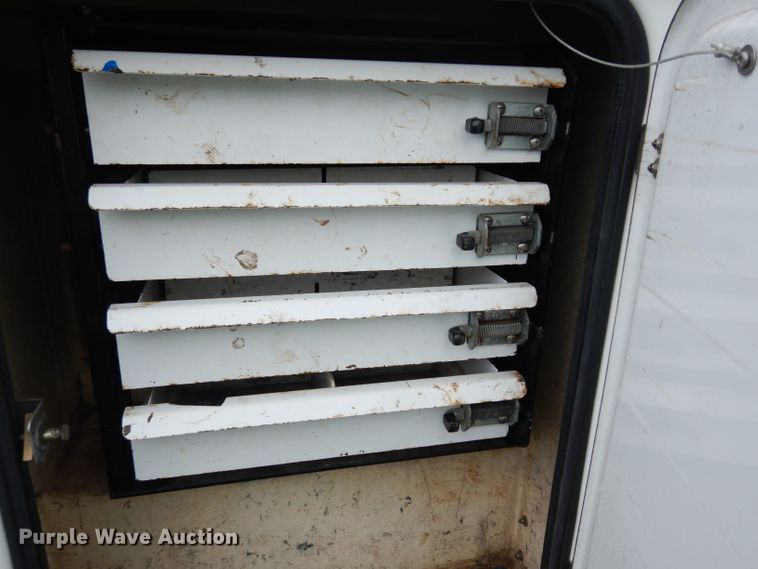 image for item DG6477 2004 Ford F350 Super Duty King Ranch Lariat  Crew Cab utility bed pickup truck