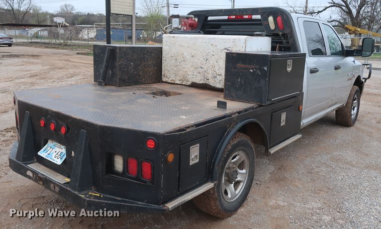 image for item DG7151 2013 Dodge Ram 2500HD  Crew Cab flatbed pickup truck