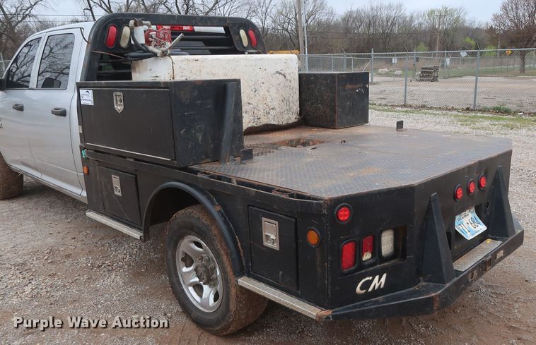 image for item DG7151 2013 Dodge Ram 2500HD  Crew Cab flatbed pickup truck