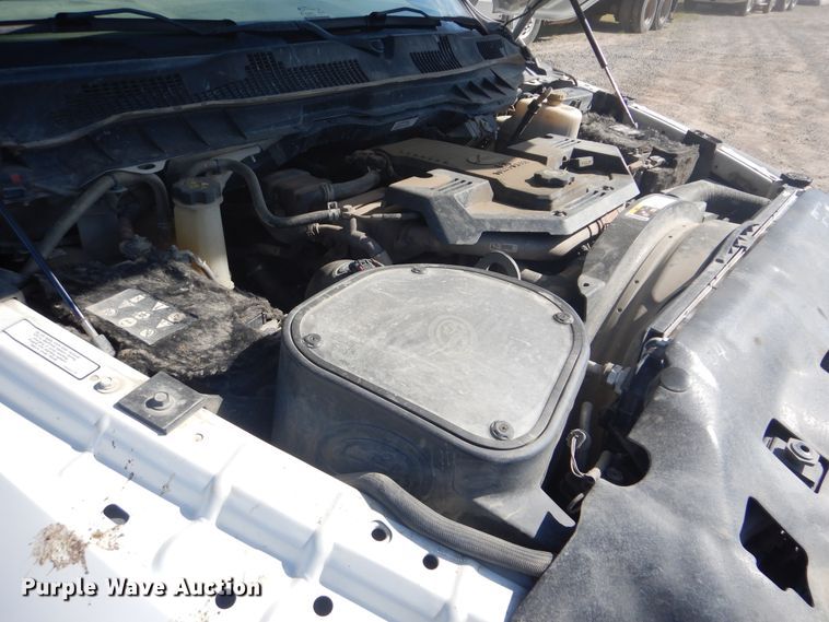 image for item DG8504 2014 Dodge Ram 4500HD Crew Cab utility truck