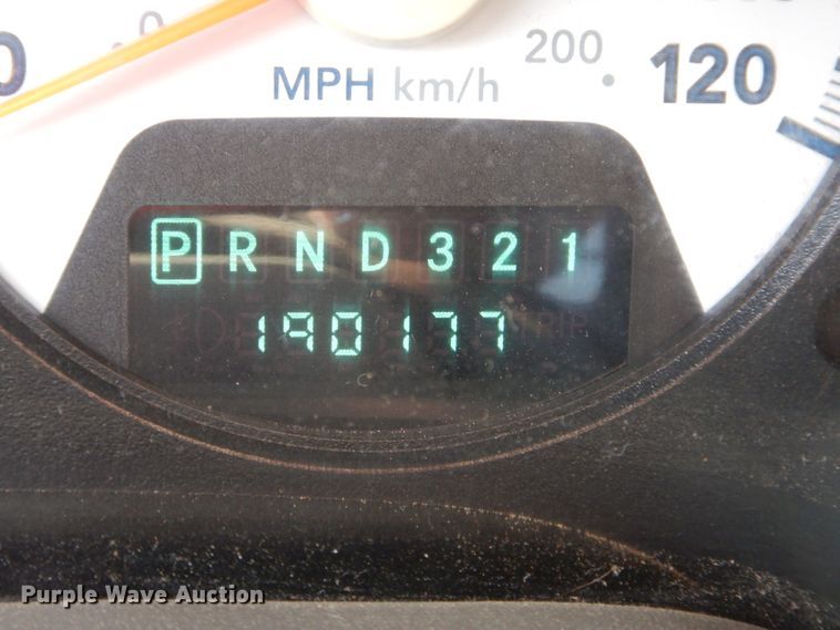 image for item DG8505 2008 Dodge Ram 3500HD  Quad Cab utility bed pickup truck