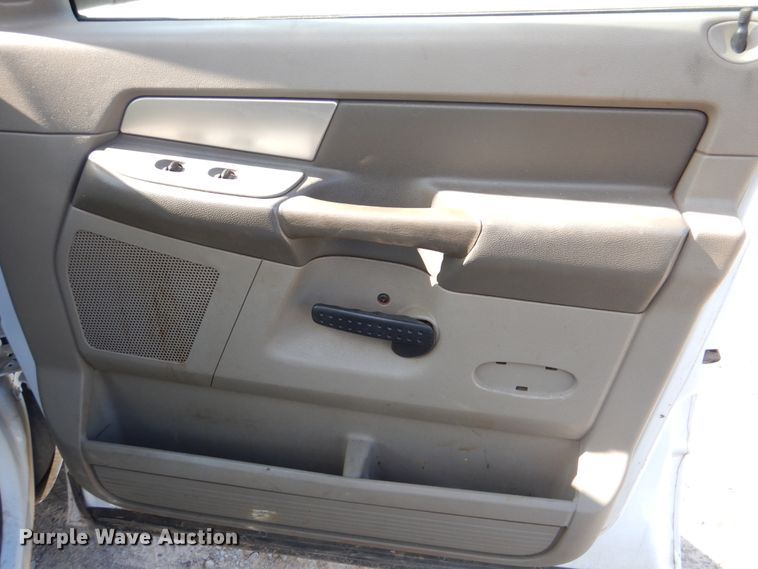 image for item DG8505 2008 Dodge Ram 3500HD  Quad Cab utility bed pickup truck