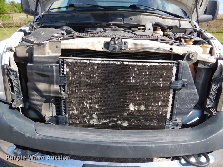 image for item DG8505 2008 Dodge Ram 3500HD  Quad Cab utility bed pickup truck