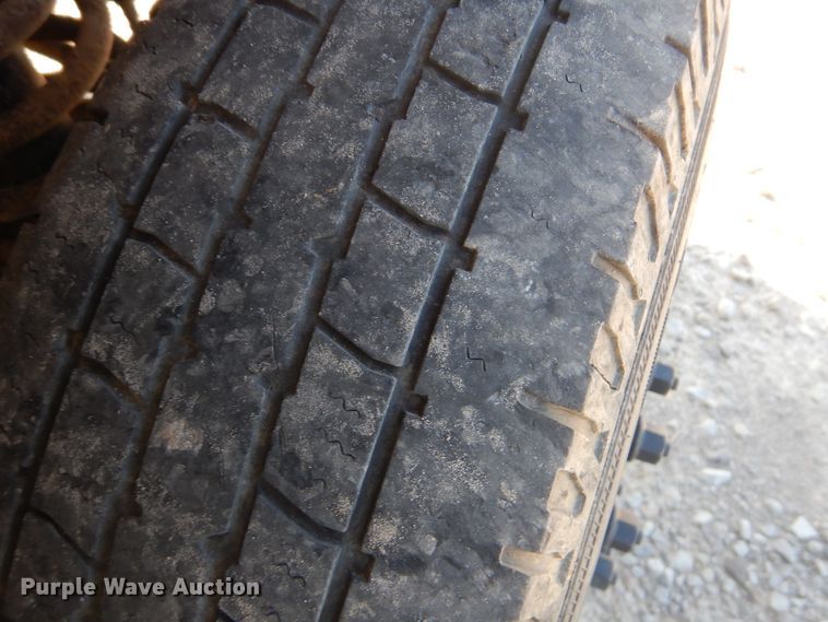 image for item DG8505 2008 Dodge Ram 3500HD  Quad Cab utility bed pickup truck