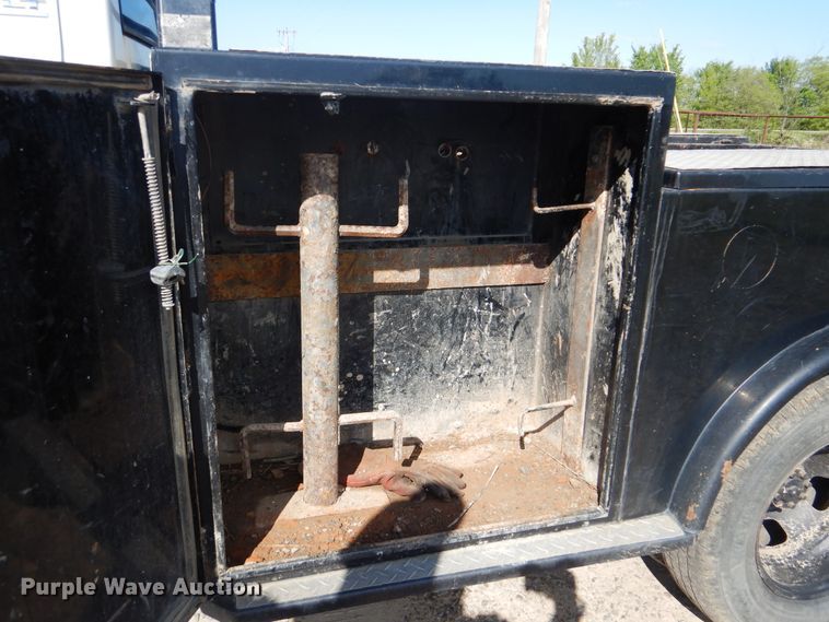 image for item DG8505 2008 Dodge Ram 3500HD  Quad Cab utility bed pickup truck