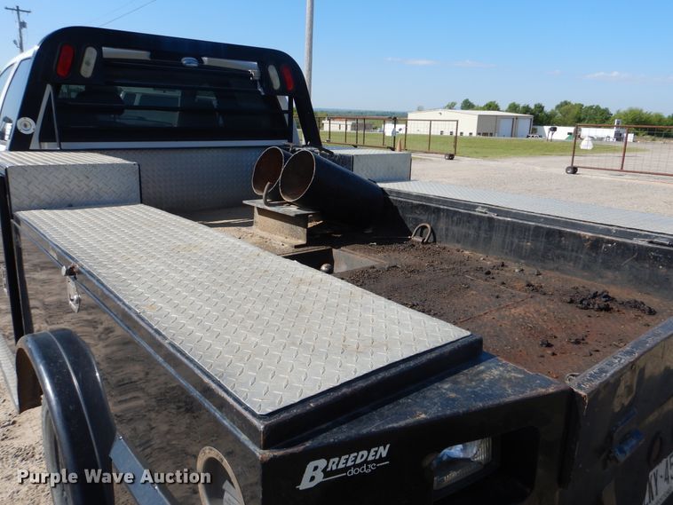 image for item DG8505 2008 Dodge Ram 3500HD  Quad Cab utility bed pickup truck