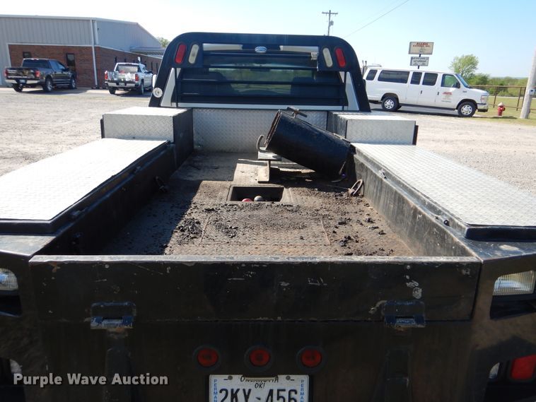 image for item DG8505 2008 Dodge Ram 3500HD  Quad Cab utility bed pickup truck