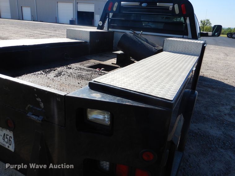 image for item DG8505 2008 Dodge Ram 3500HD  Quad Cab utility bed pickup truck