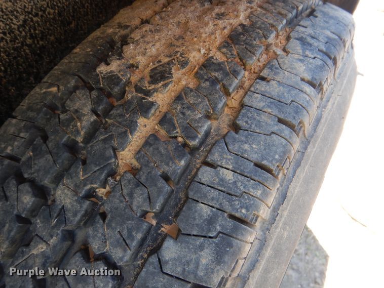 image for item DG8525 2001 Texas Bragg equipment trailer