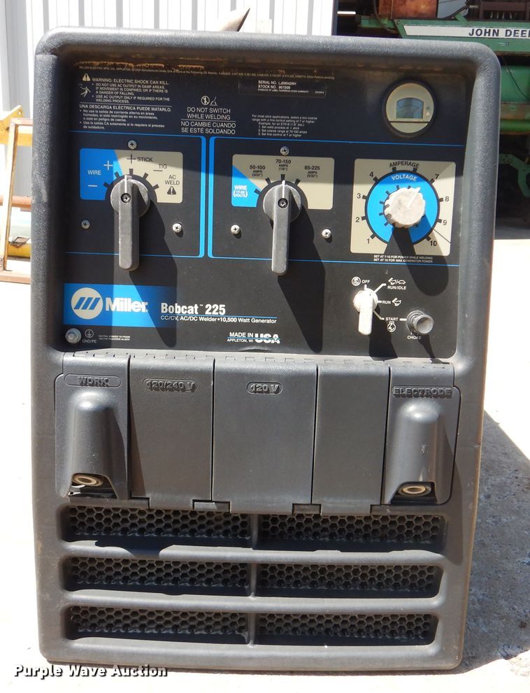 image for item DG8528 Miller Bobcat 225 welder/generator