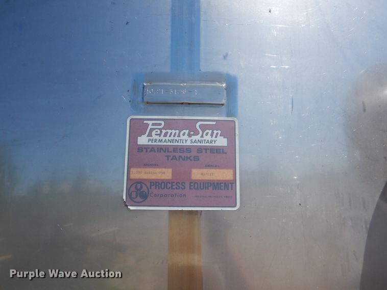 image for item DG8531 Perma-San stainless steel tank