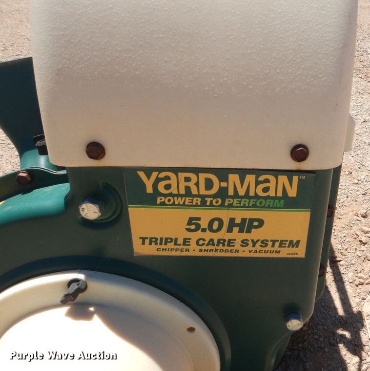 image for item DG8571 Yard Man Triple Care System chipper/shredder/vacuum
