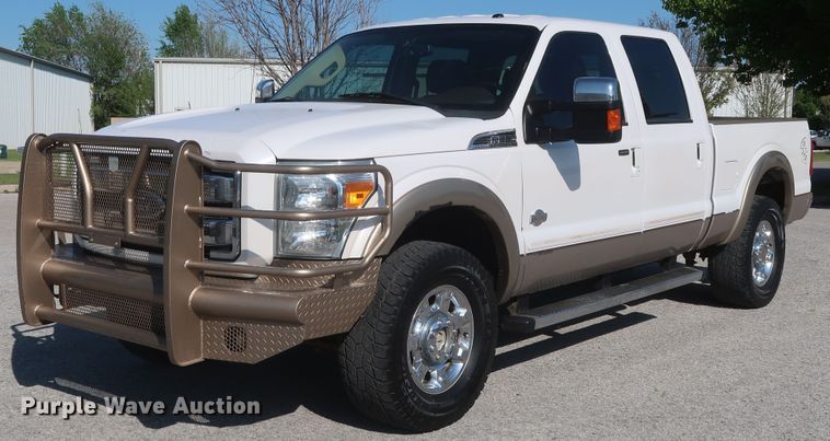 image for item DH0861 2012 Ford F250 Super Duty Lariat King Ranch  Crew Cab pickup truck