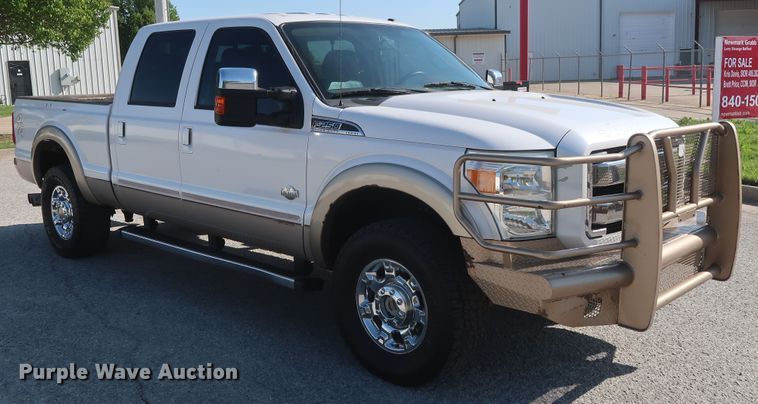 image for item DH0861 2012 Ford F250 Super Duty Lariat King Ranch  Crew Cab pickup truck