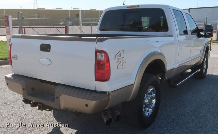 image for item DH0861 2012 Ford F250 Super Duty Lariat King Ranch  Crew Cab pickup truck