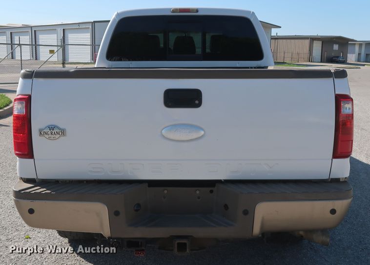 image for item DH0861 2012 Ford F250 Super Duty Lariat King Ranch  Crew Cab pickup truck
