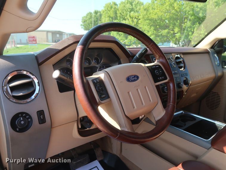 image for item DH0861 2012 Ford F250 Super Duty Lariat King Ranch  Crew Cab pickup truck