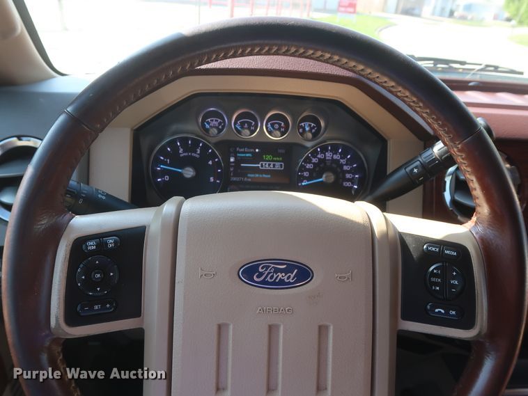 image for item DH0861 2012 Ford F250 Super Duty Lariat King Ranch  Crew Cab pickup truck