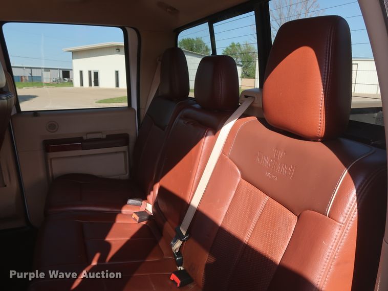 image for item DH0861 2012 Ford F250 Super Duty Lariat King Ranch  Crew Cab pickup truck