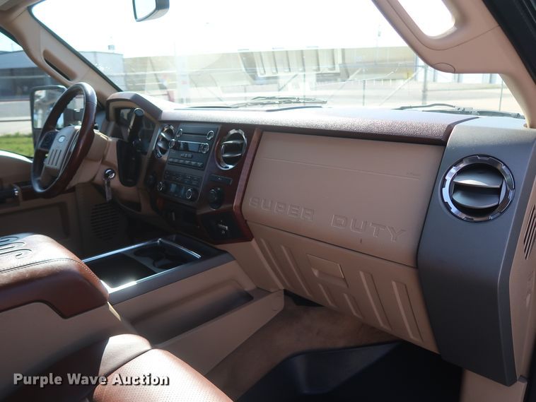 image for item DH0861 2012 Ford F250 Super Duty Lariat King Ranch  Crew Cab pickup truck