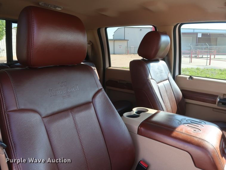 image for item DH0861 2012 Ford F250 Super Duty Lariat King Ranch  Crew Cab pickup truck