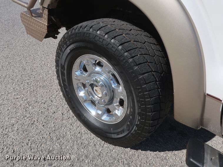 image for item DH0861 2012 Ford F250 Super Duty Lariat King Ranch  Crew Cab pickup truck