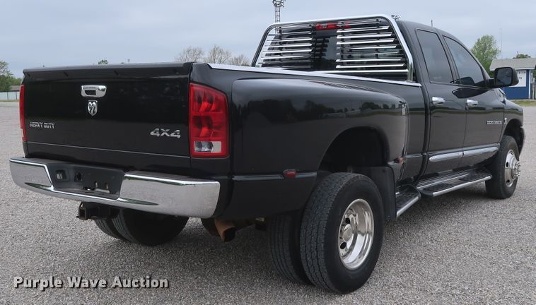 image for item DH0871 2006 Dodge Ram 3500HD Quad Cab pickup truck