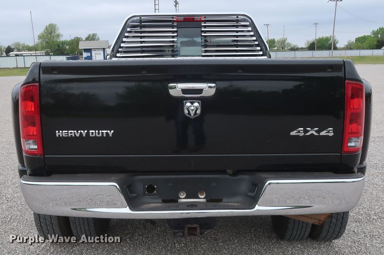 image for item DH0871 2006 Dodge Ram 3500HD Quad Cab pickup truck