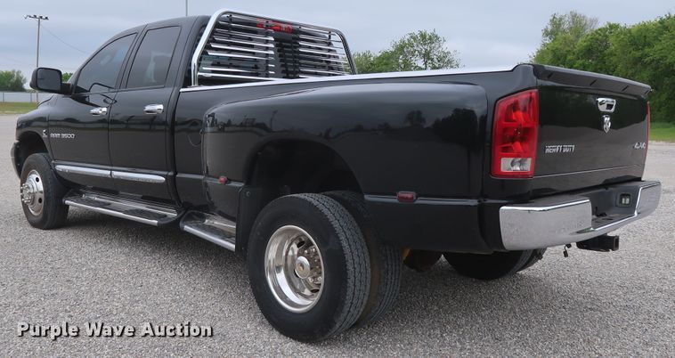 image for item DH0871 2006 Dodge Ram 3500HD Quad Cab pickup truck