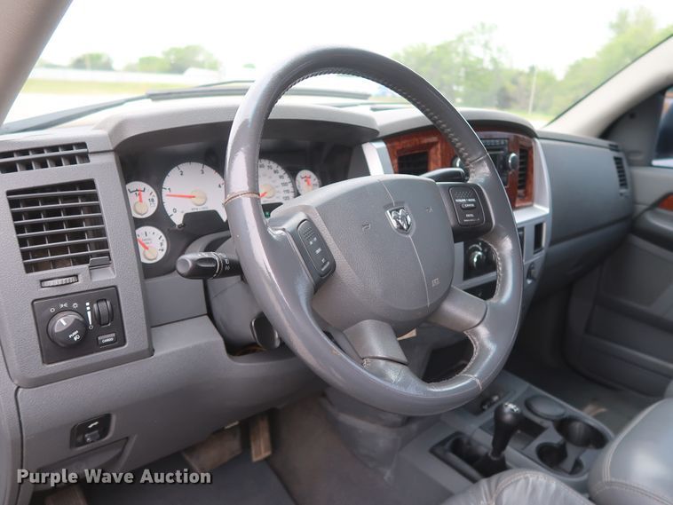 image for item DH0871 2006 Dodge Ram 3500HD Quad Cab pickup truck
