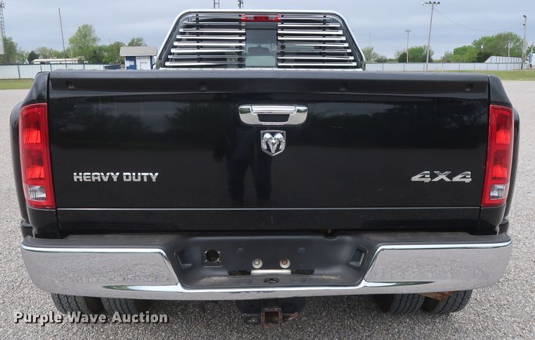 image for item DH0871 2006 Dodge Ram 3500HD Quad Cab pickup truck