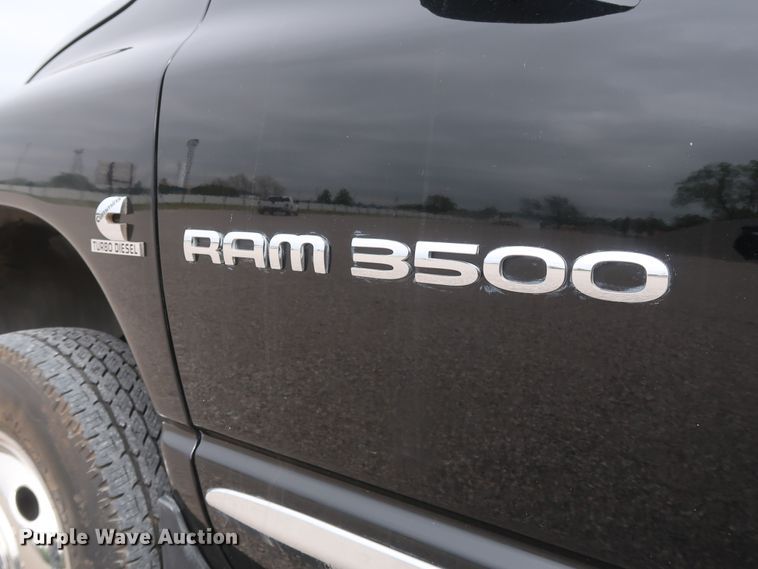 image for item DH0871 2006 Dodge Ram 3500HD Quad Cab pickup truck