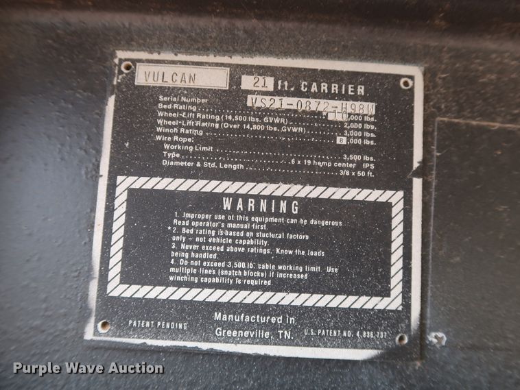 image for item DH0872 1999 Chevrolet C6500  rollback truck